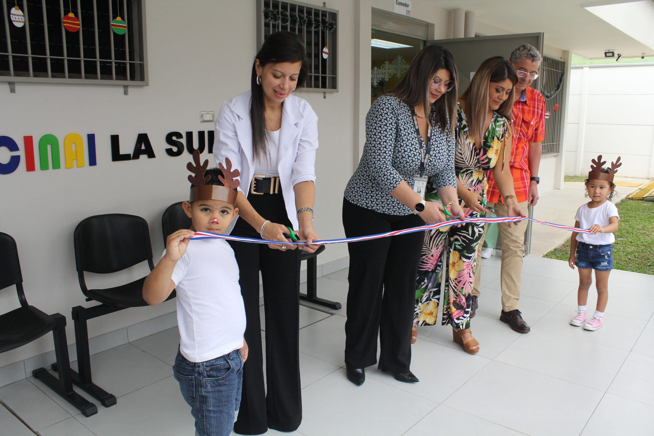 Centenares de niñas y niños se benefician con remodelación de CEN-CINAI la Suiza de Turrialba