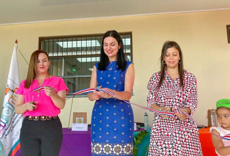 Autoridades inauguran CEN CINAI en San Vito de Coto Brus