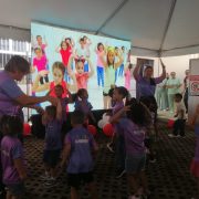 Acto cultural de los niños en la Inaguración de CEN CINAI Ciudad Neily