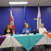 Participantes de la campaña de reciclaje